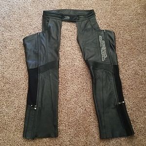 HD motorcycle chaps